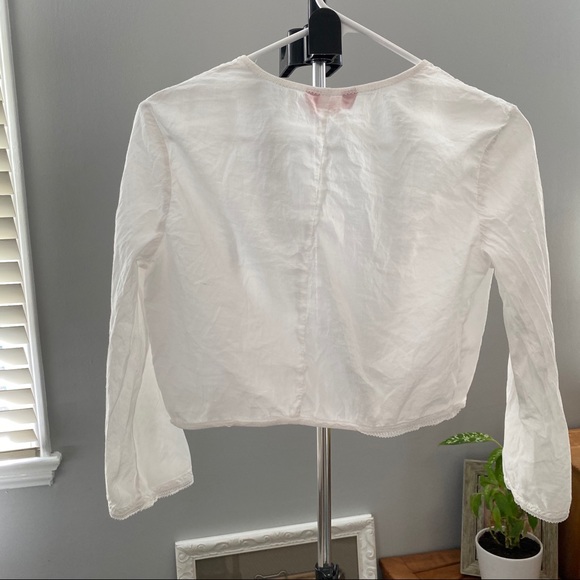 Esprit lightweight cropped white jacket. - Picture 3 of 3